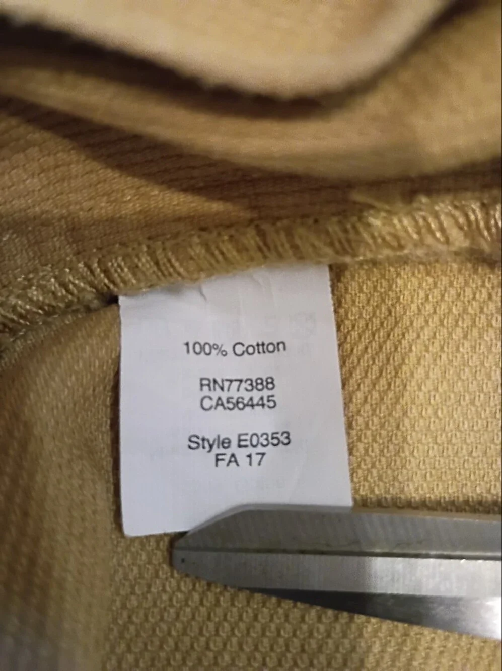 J. Crew Men’s The Driggs Corduroy Pants Sz 33/32